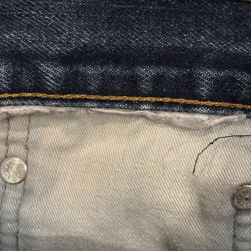 Levi's 505 Men's Jeans 33x30 Straight Fit Medium Blue Vintage 90s Cotton*